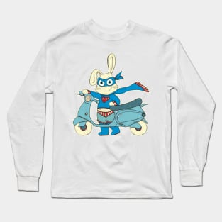 Be-All-You-Can-Be Bunny Rides in to Save the Day Long Sleeve T-Shirt